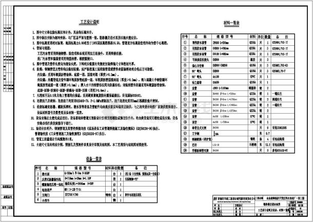 山东某地区污水处理厂污水提升泵站工艺图-图一