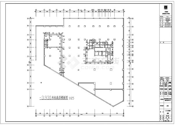 四川27层框支剪力墙结构商住楼全套结构施工图-图二