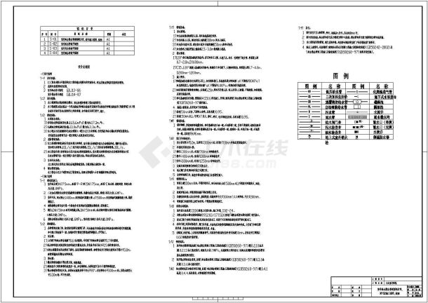 某小区室外管线施工图（包含各种管线）-图一