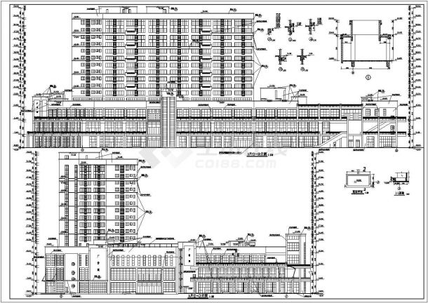 某地区18层商业住宅楼建筑设计方案-图二