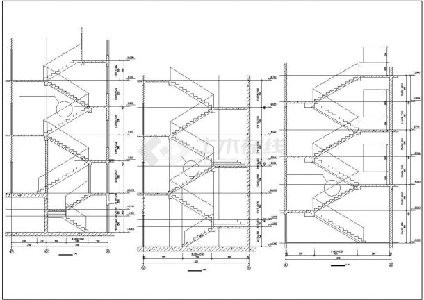 各种材质不同楼梯大样建筑做法汇总-图二