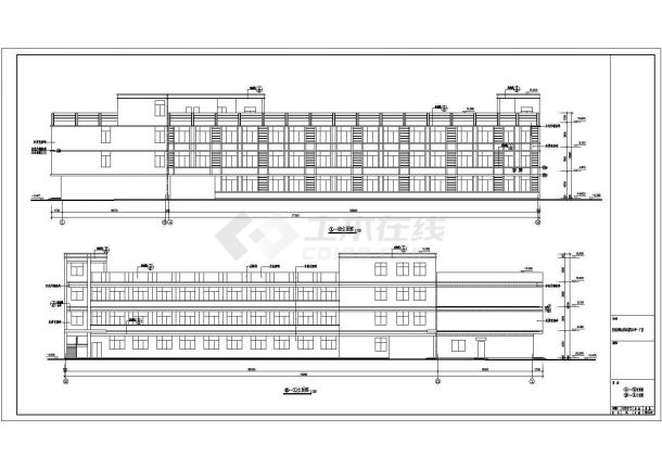 某公司新建厂区项目建筑施工图（1#、2#、3#厂房）-图一