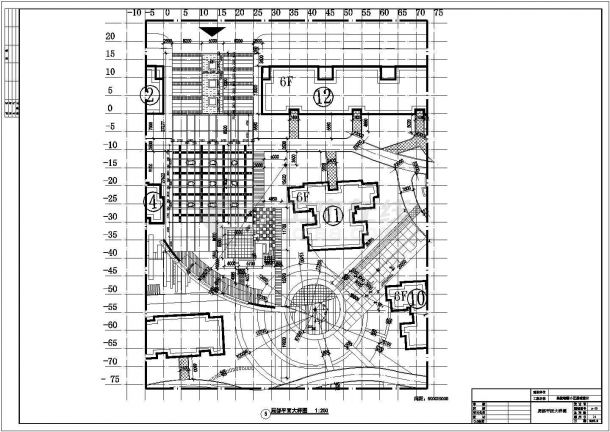 某地植物园小区景观规划设计施工图-图二