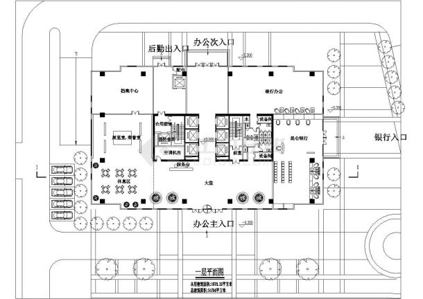 某地区23层综合办公楼建筑设计方案-图二