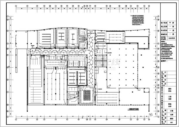 某地三层体育馆建筑电气设计施工图-图二