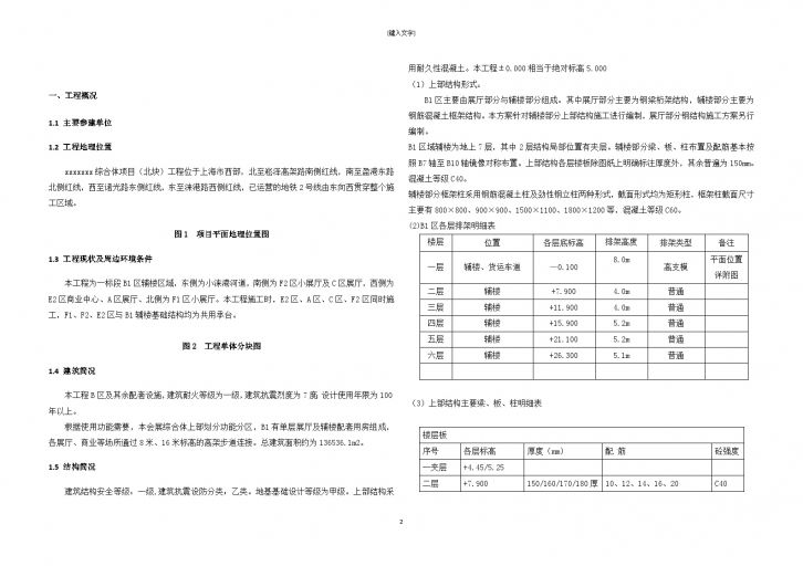 [上海]城市综合体项目模板排架施工专项方案-图二