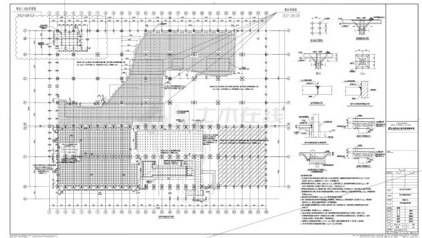 商用车关键零部件建设项目-冲焊联合厂房 设备基础CAD图.dwg-图一