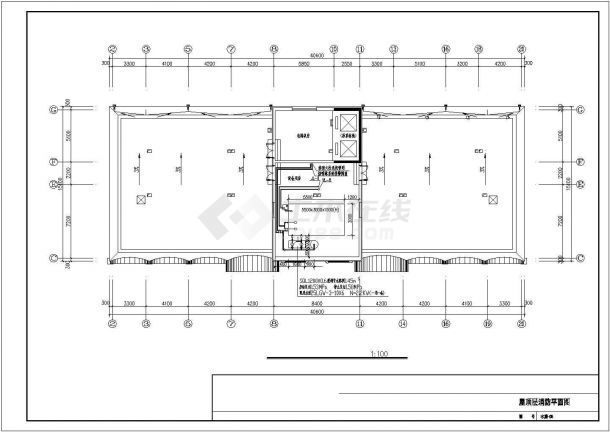 某地7层框架结构商务宾馆给排水及消防施工图-图二