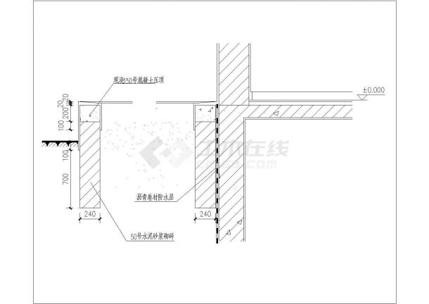 钢筋混凝土工程建筑及结构节点详图大全-图二