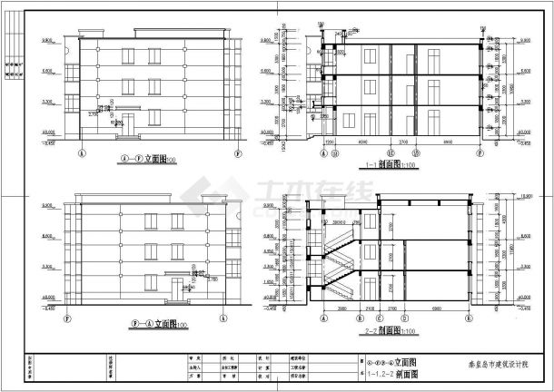 秦皇岛某地三层幼儿园建筑设计方案-图二