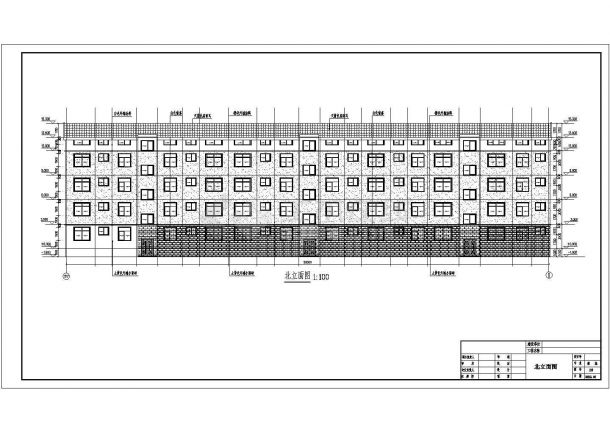 某新农村四层住宅楼建筑设计施工图（含结构设计）-图二