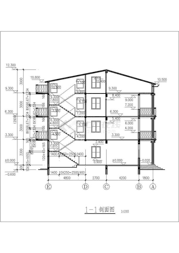 房屋建筑施工图包括图片