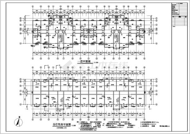 某地6层砌体结构住宅全套建筑及结构施工图-图一