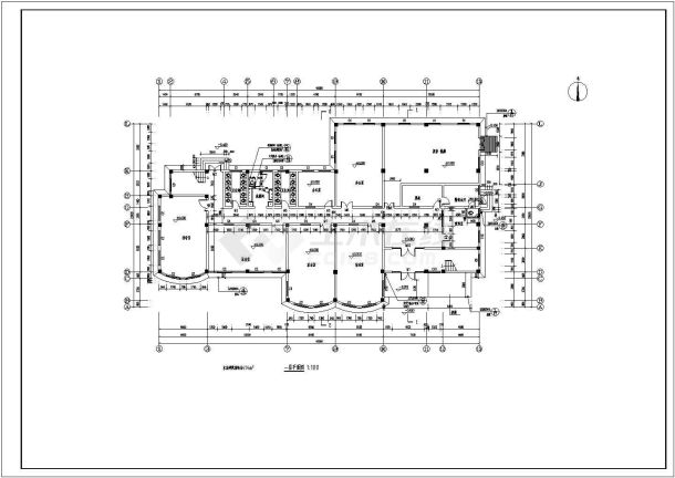 某地局部四层幼儿园建筑设计施工图-图二