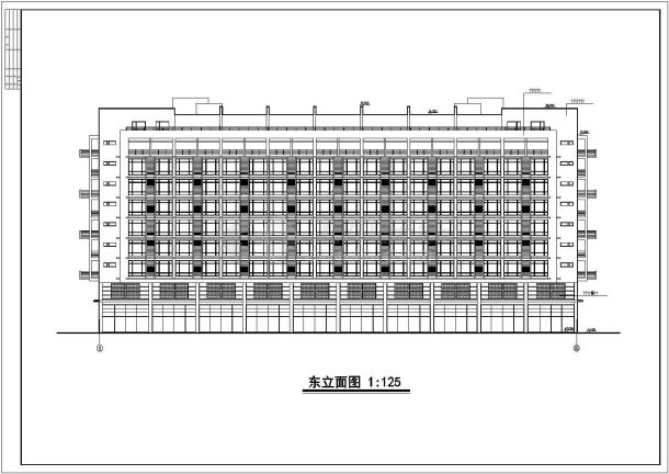 某地区9层综合住宅楼建筑设计方案-图二