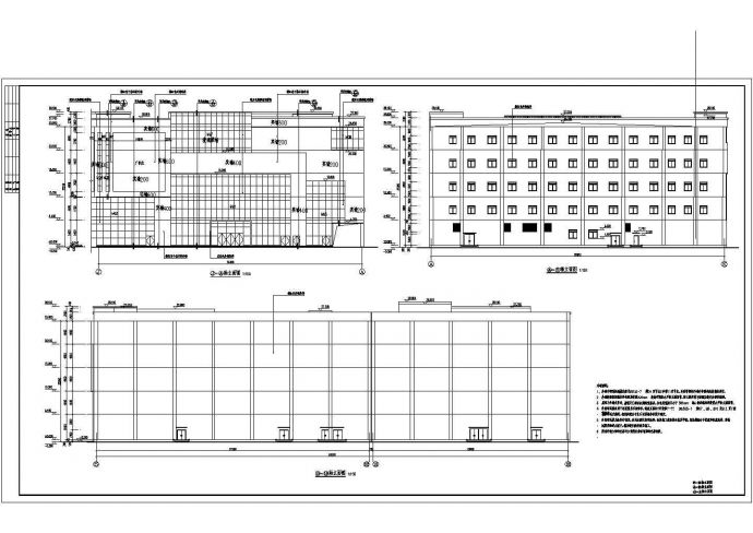 某地5层大型综合商场全套建筑施工图纸_图1