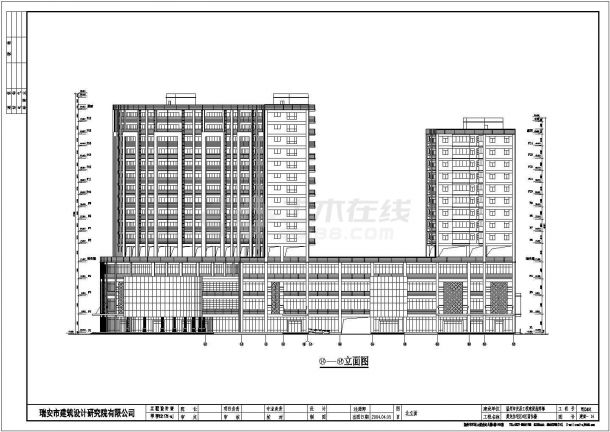 某地区16层综合住宅楼建筑设计方案-图二
