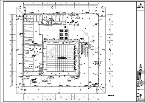 某地区两层博物馆暖通空调设计施工图-图二