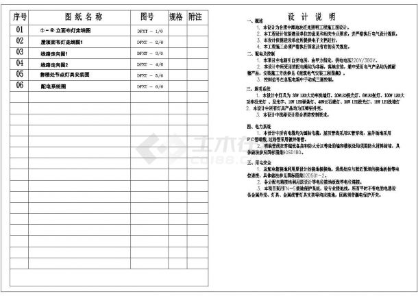 合肥中海地块泛光照明工程施工图设计-图二