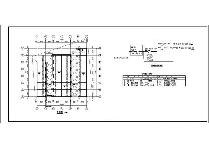 某小区单层杂物房临时建筑施工图纸_图1