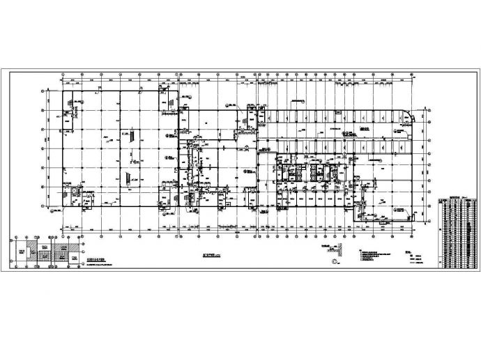 某地21层酒店建筑设计方案平面图纸_图1
