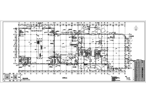 某地21层酒店建筑设计方案平面图纸-图二