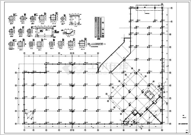 某地15层框架剪力墙结构酒店全套结构施工图-图一