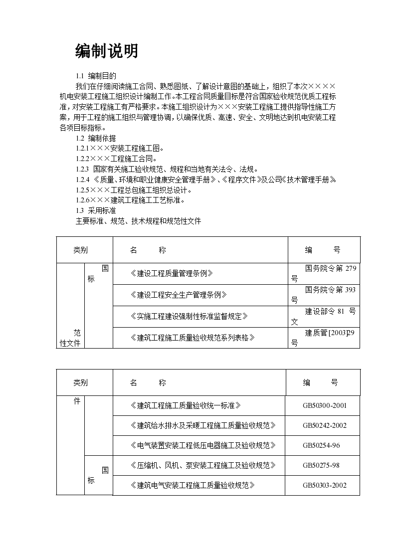 某机电安装工程施工方案-图二