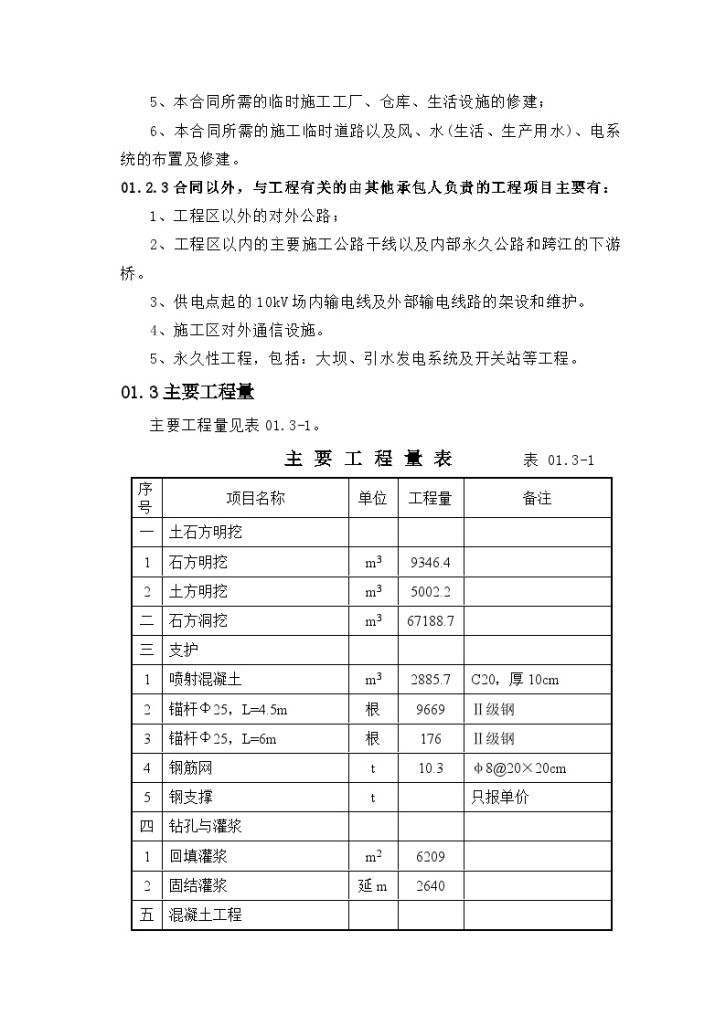 贵州省北盘江某水电站左岸某交通洞工程施工组织设计-图二