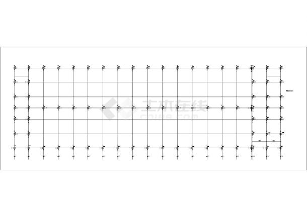 哈尔滨1层（局部3层）钢结构厂房全套结构施工图-图二