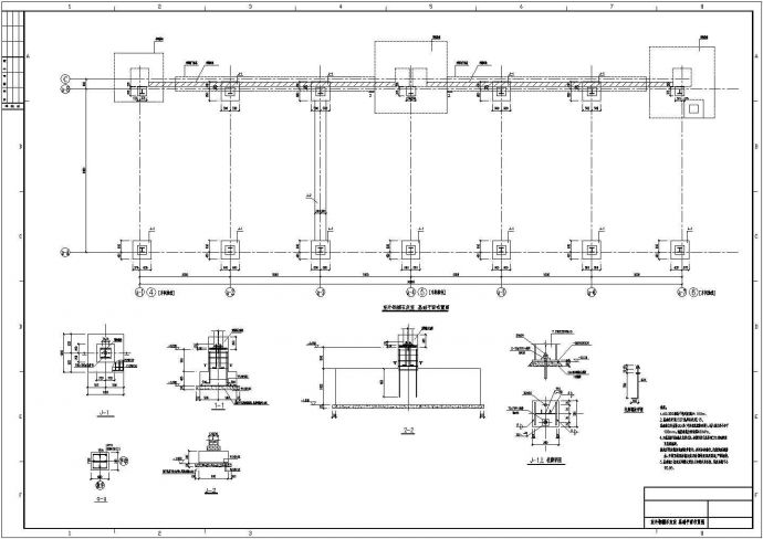 门式钢架轻钢厂建筑布置CAD详图_图1