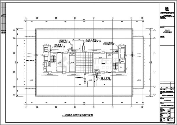 沈阳国际中心超高层公寓空调平面图，共12张-图二