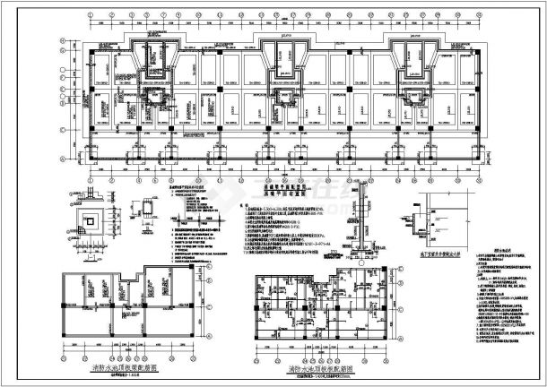 新疆17层剪力墙结构住宅全套结构施工图-图二