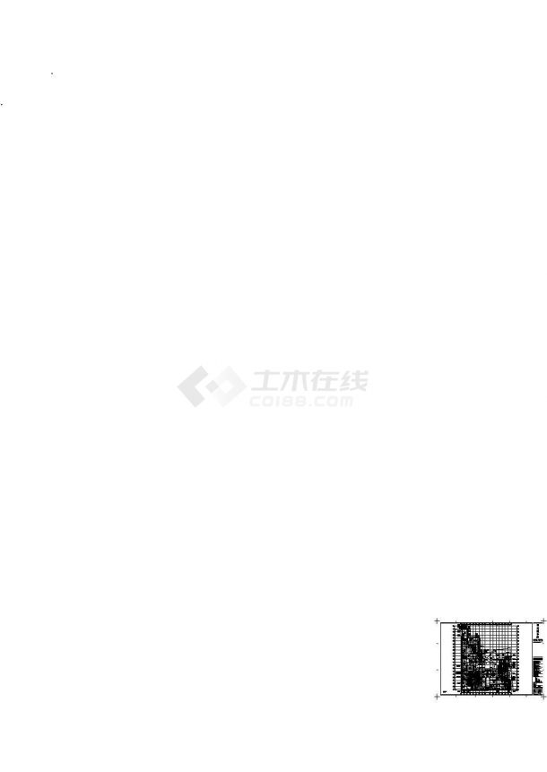 苏州博物馆新馆地下层平面-图一