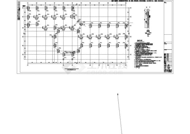 某国际钢结构会展中心售楼部方案设计图-图二