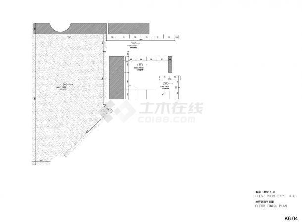 酒店K-6.04地坪鋪面平面CAD图.dwg-图一