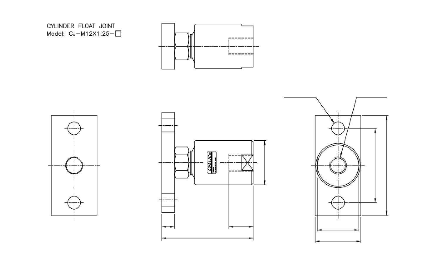 某某CJ-M12X1.25钢结构平面图CAD图