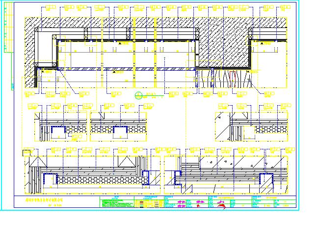 05地下二层天花剖面图CAD