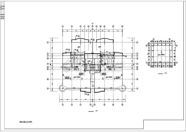 某多层公寓建筑套图-图一