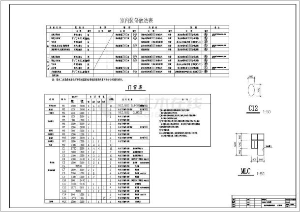 某中心幼儿园全套施工图（建筑+结构+电气）-图二