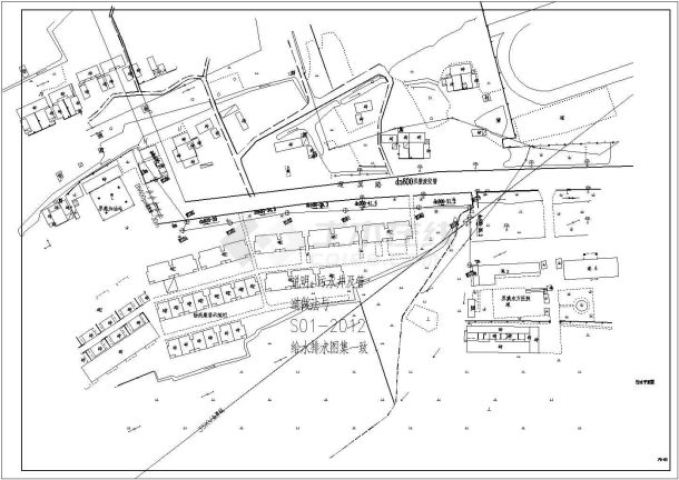 界集道路附属设计竣工图低版本-图一