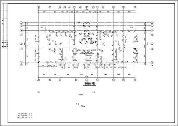 某天津市住宅剪力墙结构cad详图-图一