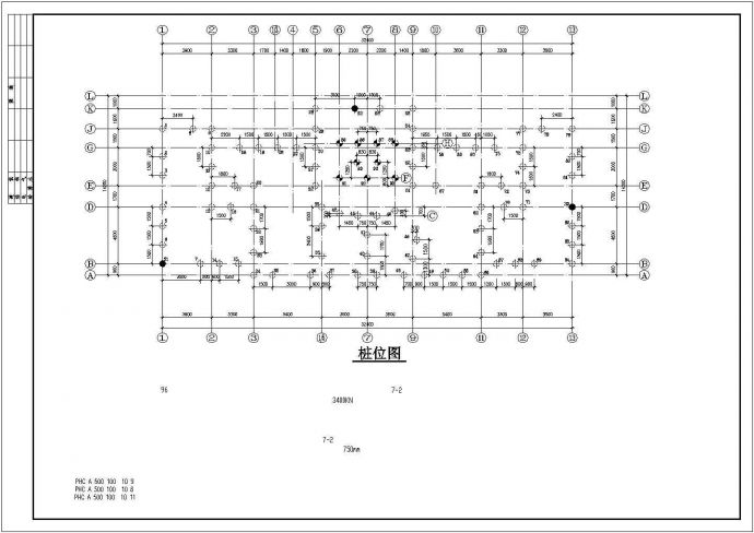 某天津市住宅剪力墙结构cad详图_图1