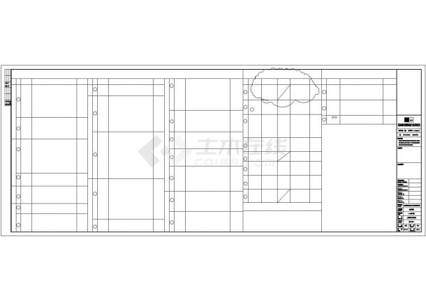 众美绿都多层住宅楼建筑施工设计图纸-图二