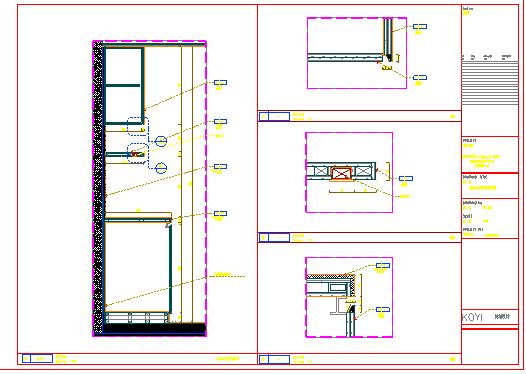 某样板房装修设计工程详图DT.03-05.dwg