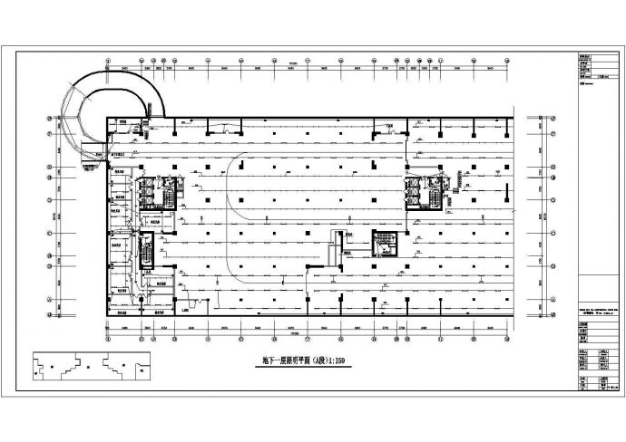 某二十一层综合楼强电系统电气施工图纸_图1