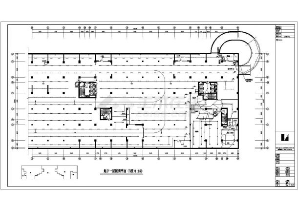 某二十一层综合楼强电系统电气施工图纸-图二
