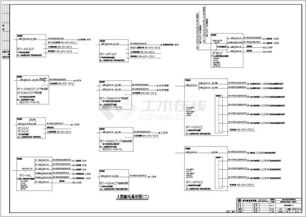 某小区多套电气设备cad详图-图二