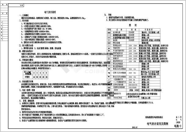 东风标致4S店电气规划参考图-图二