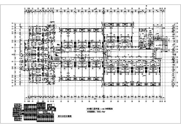 某大型五星级度假酒店消防设计施工图-图二